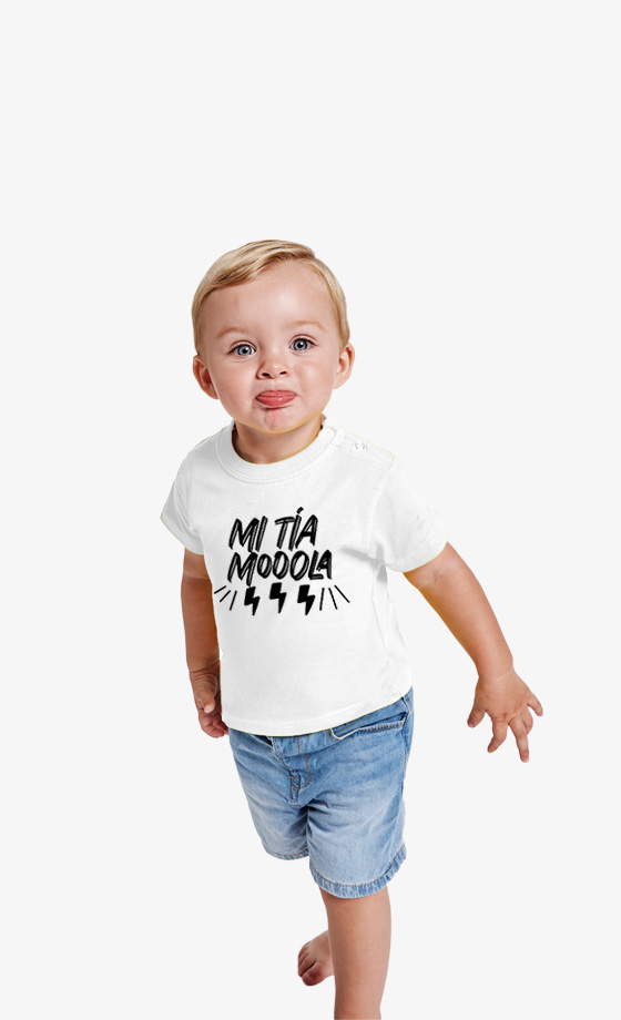 Camiseta Mi Tía Mooola - Bebé